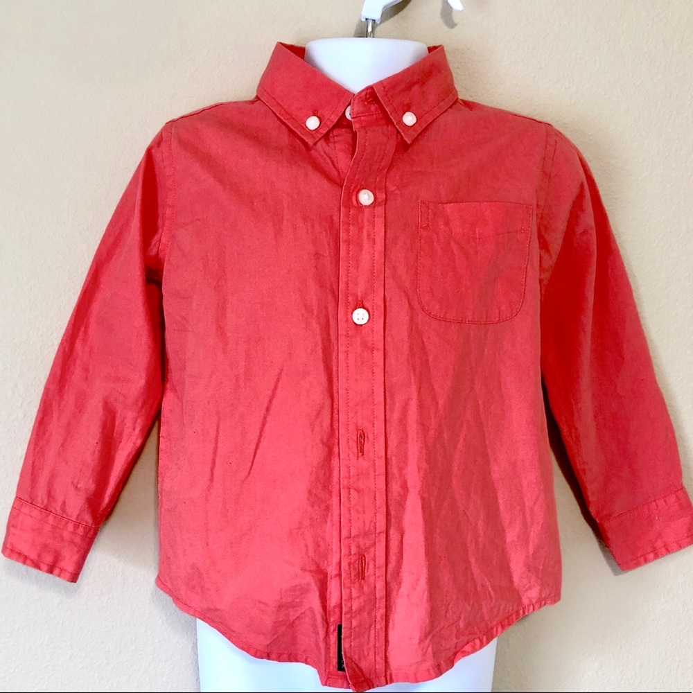 Janie and Jack long sleeve shirt 2T Boys